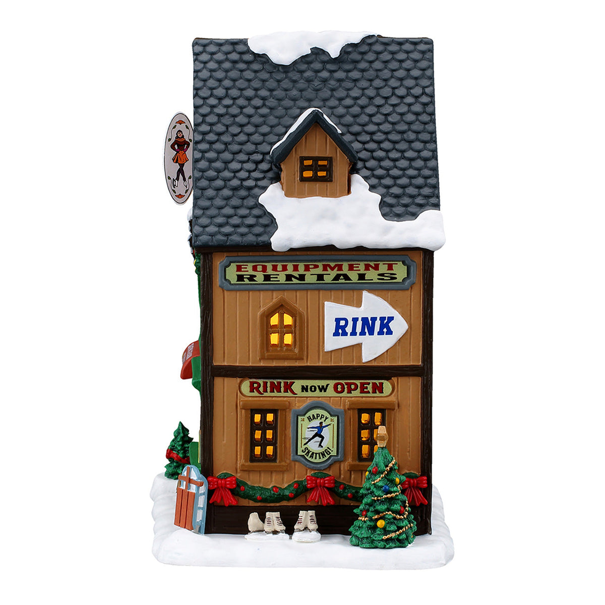 LEMAX Wally's Winter Skate Shop #65539
