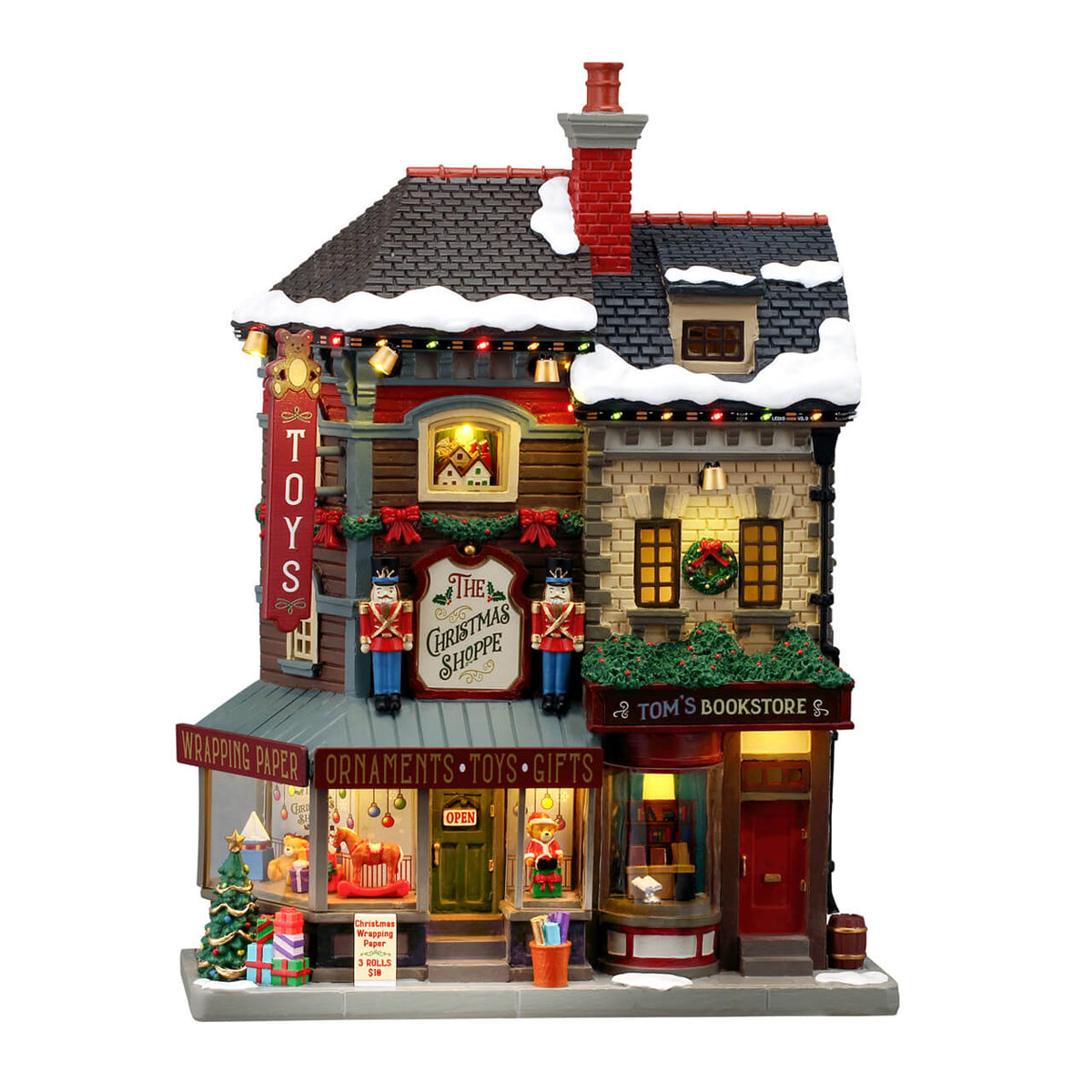 LEMAX The Christmas Shoppe, Battery-Operated (4.5V) #65568
