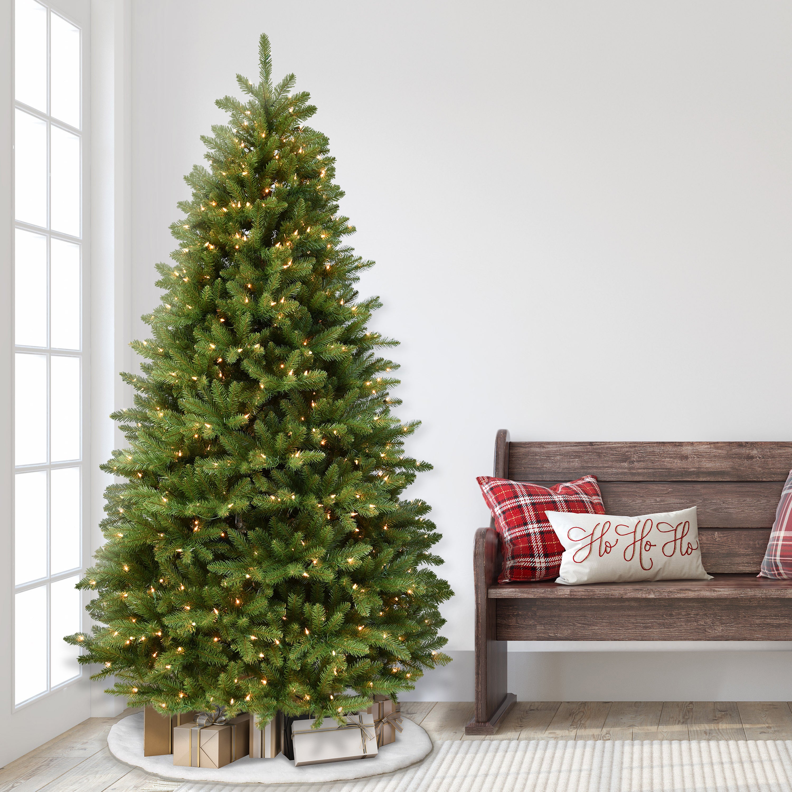 7.5ft Pre-lit Fraser Fir Grand Christmas Tree