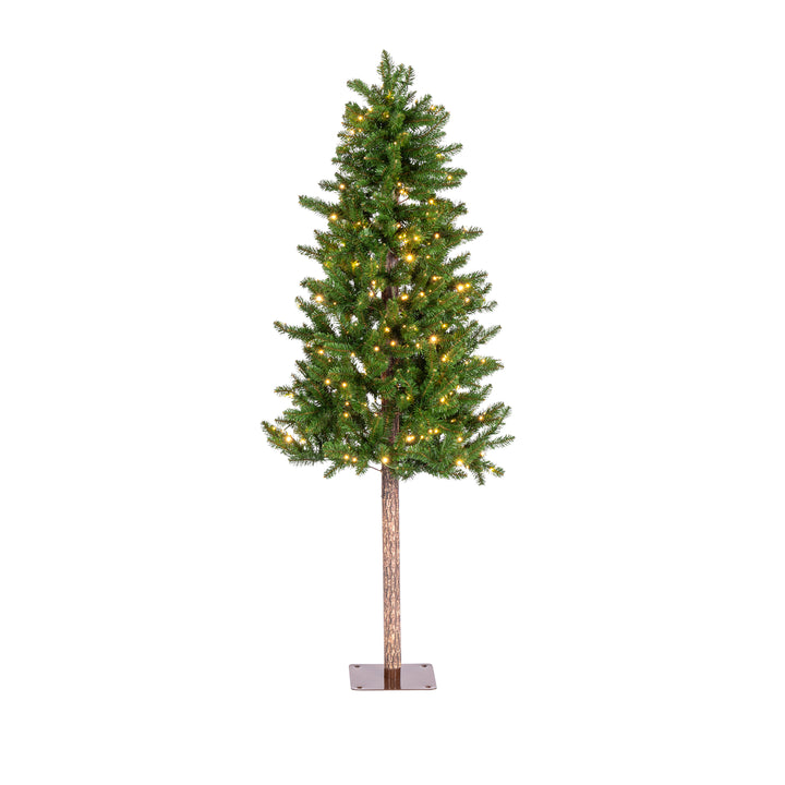 Sterling Elegant 6 Foot Prelit Alpine Tree with Dual Color LED Lights