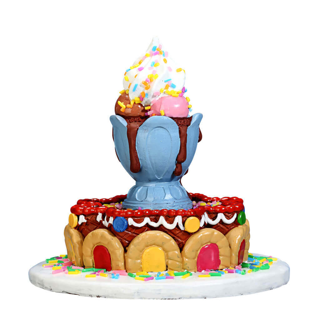 Lemax Sundae Fountain Table Accent #73292