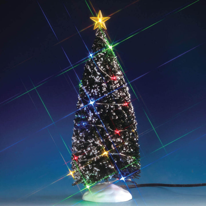 LEMAX Multi Light Evergreen Tree, Large, Battery Operated (4.5V) #74263