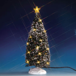 LEMAX Clear Light Evergreen Tree, Large, Battery Operated (4.5V) #74264