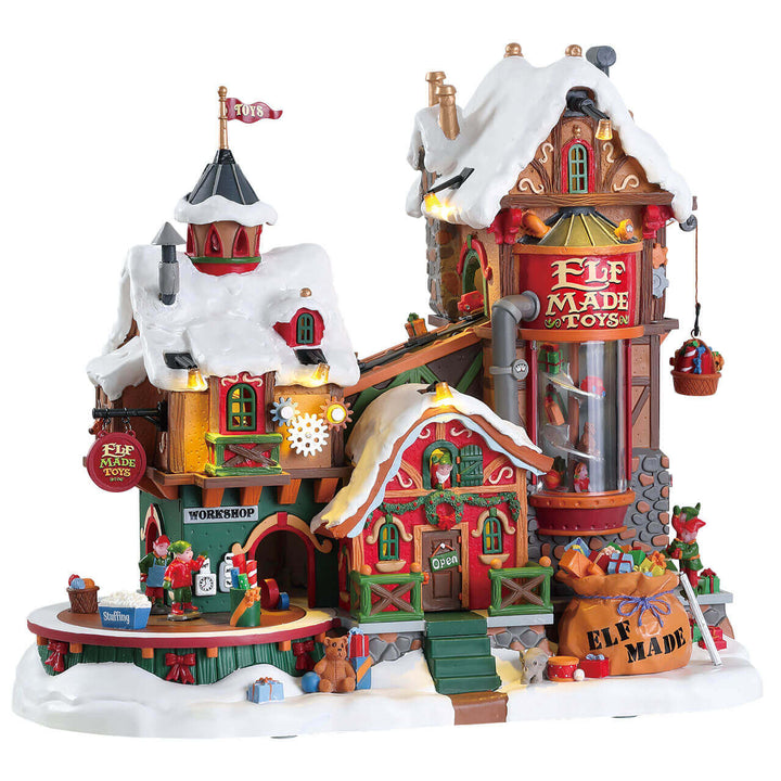 LEMAX Elf Made Toy Factory, with 4.5V Adaptor  #75190