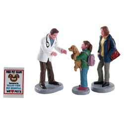 LEMAX Charley the Vet, set of 4 #82578