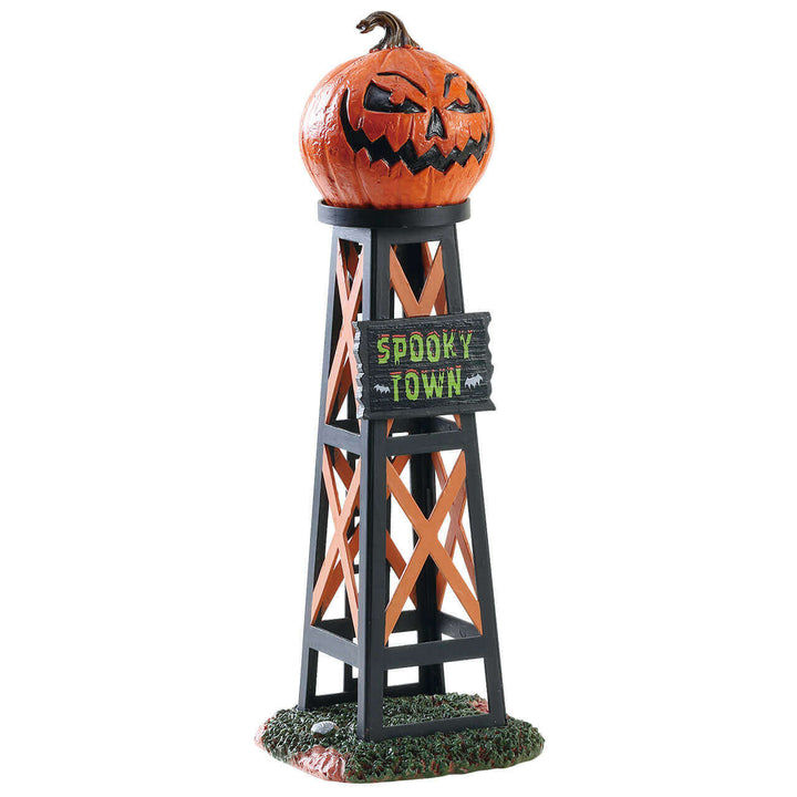 LEMAX Evil Pumpkin Water Tower #83341