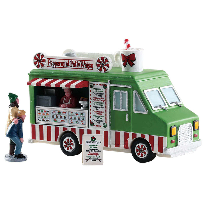 LEMAX Peppermint Food Truck, set of 3 #83364
