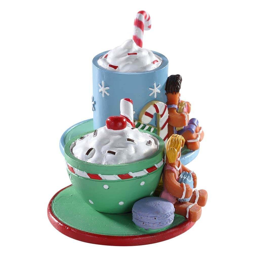 Lemax Cocoa and Cookies Table Accent Set of 2 #83383