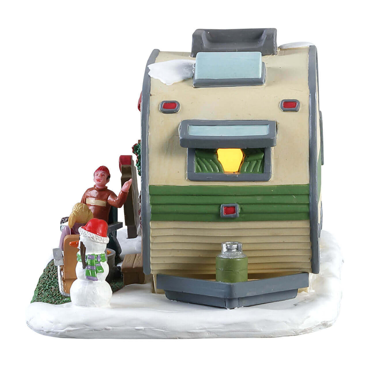 Lemax High Rock Lake Trailer Lighted Building #85322