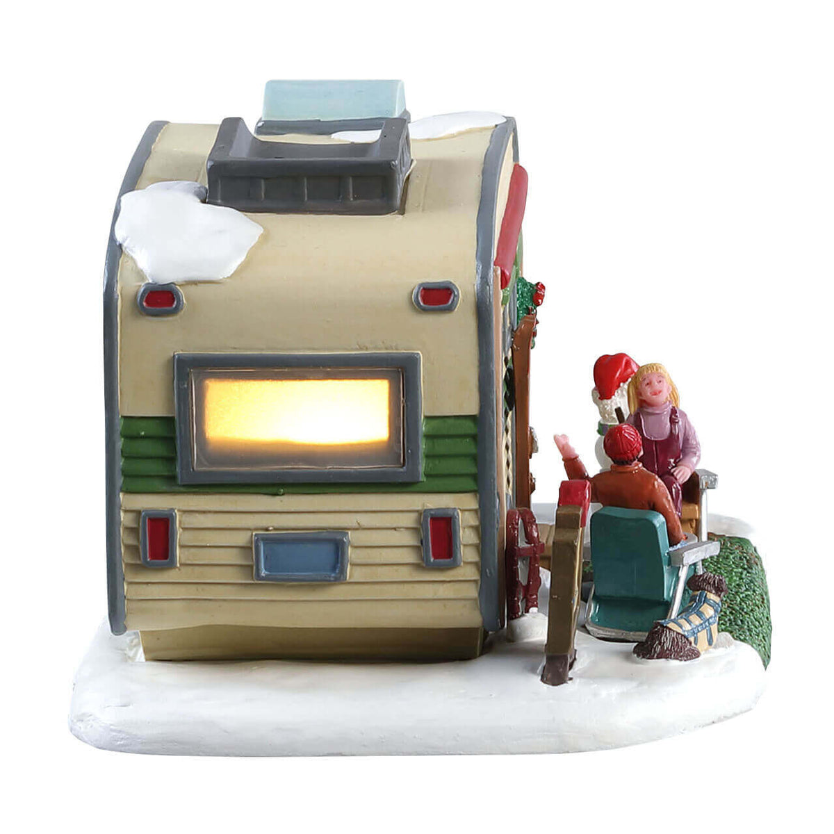 Lemax High Rock Lake Trailer Lighted Building #85322