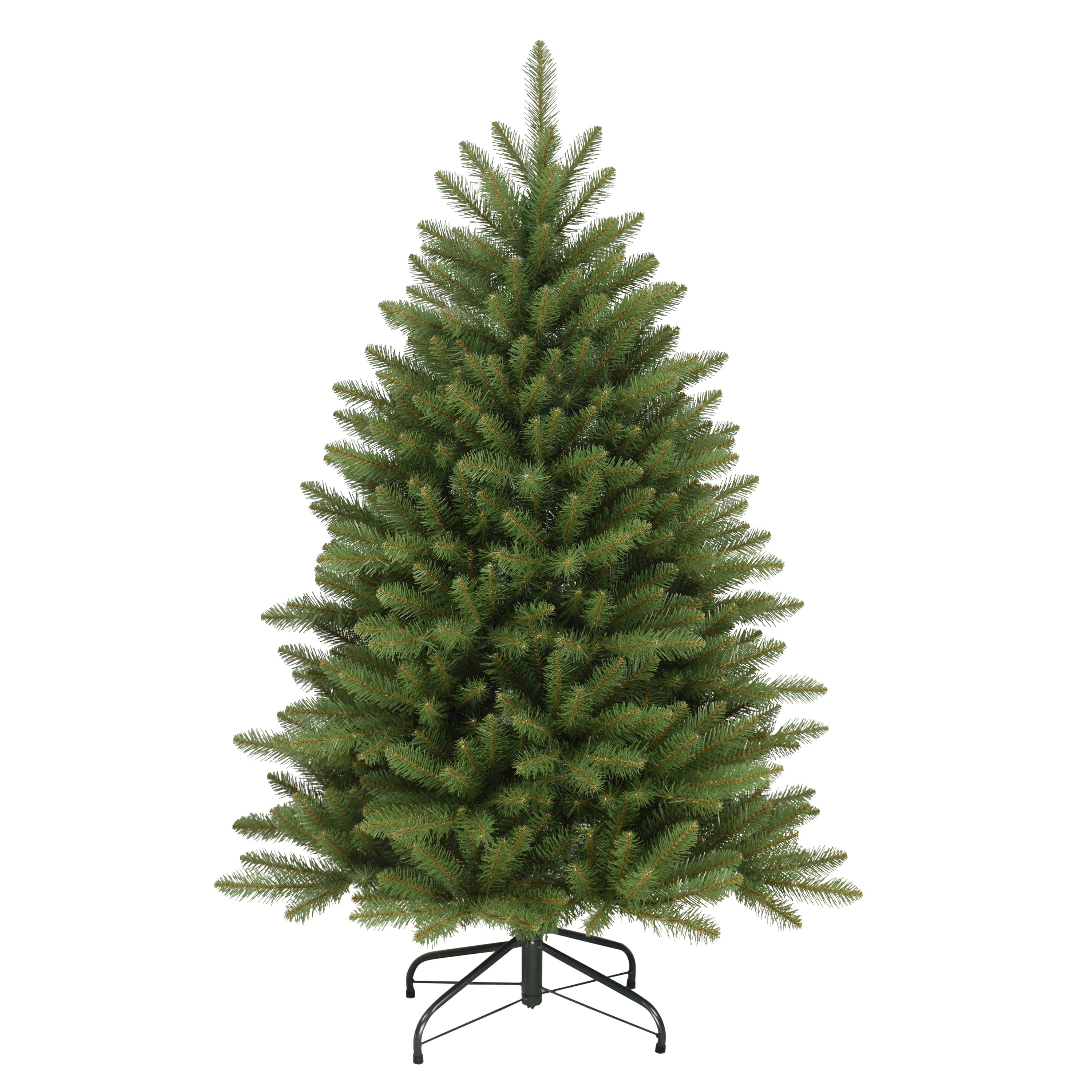 4.5 Ft Fraser Fir Artificial Christmas Tree Metal Stand Green FFA-45