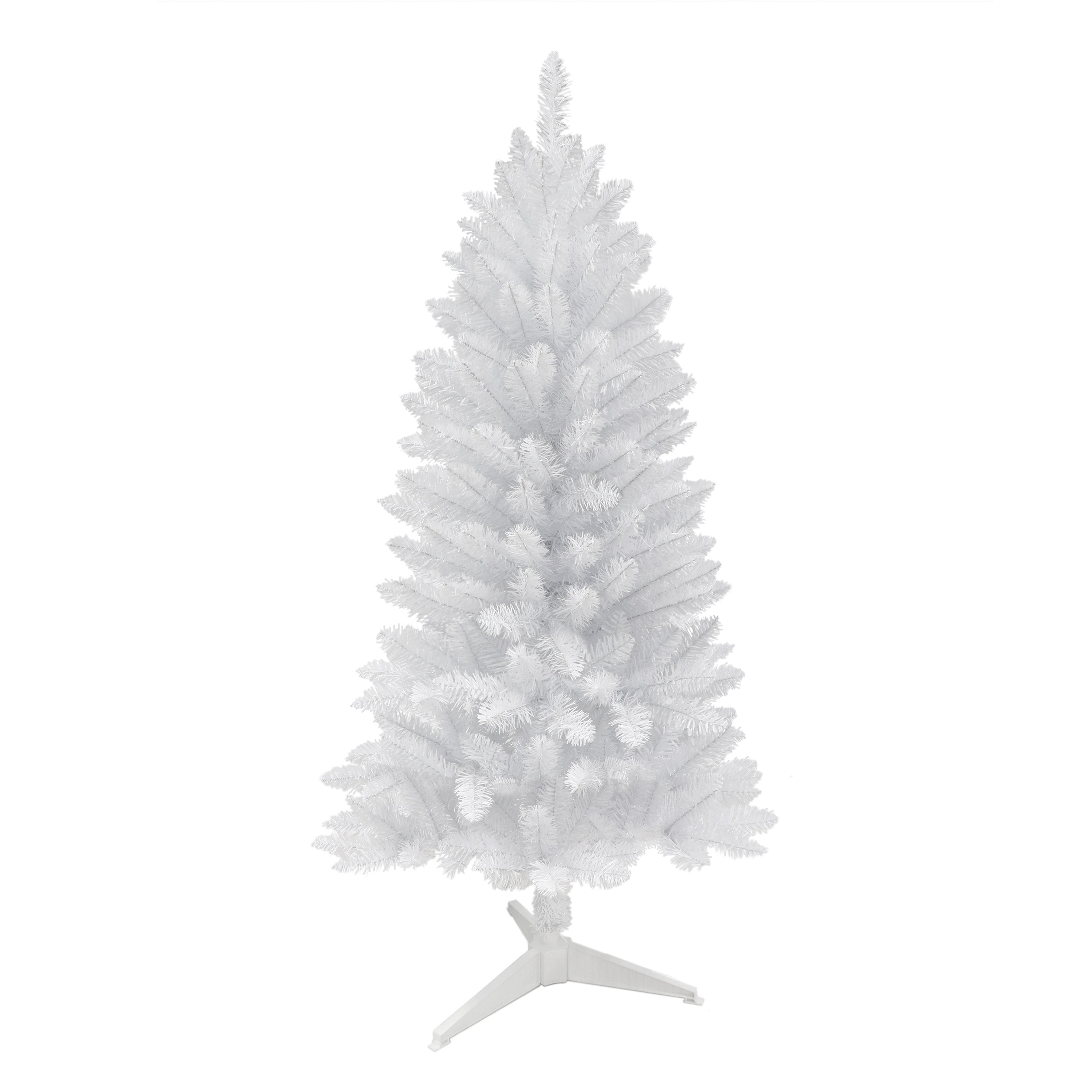 4 ft White Carson Artificial Pine Tree WH-CPA-40