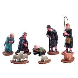 LEMAX Nativity Figurines, set of 8 #92351