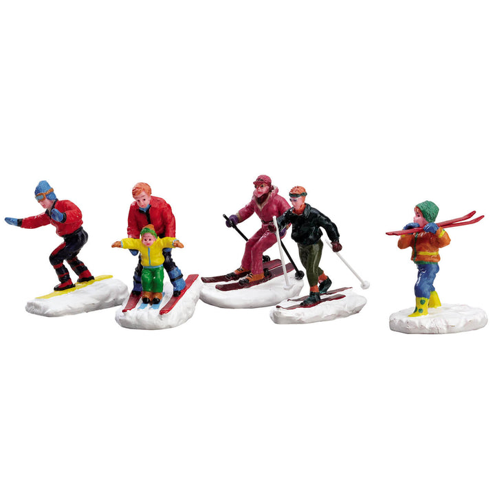 LEMAX Winter Fun Figurines, set of 5 #92357