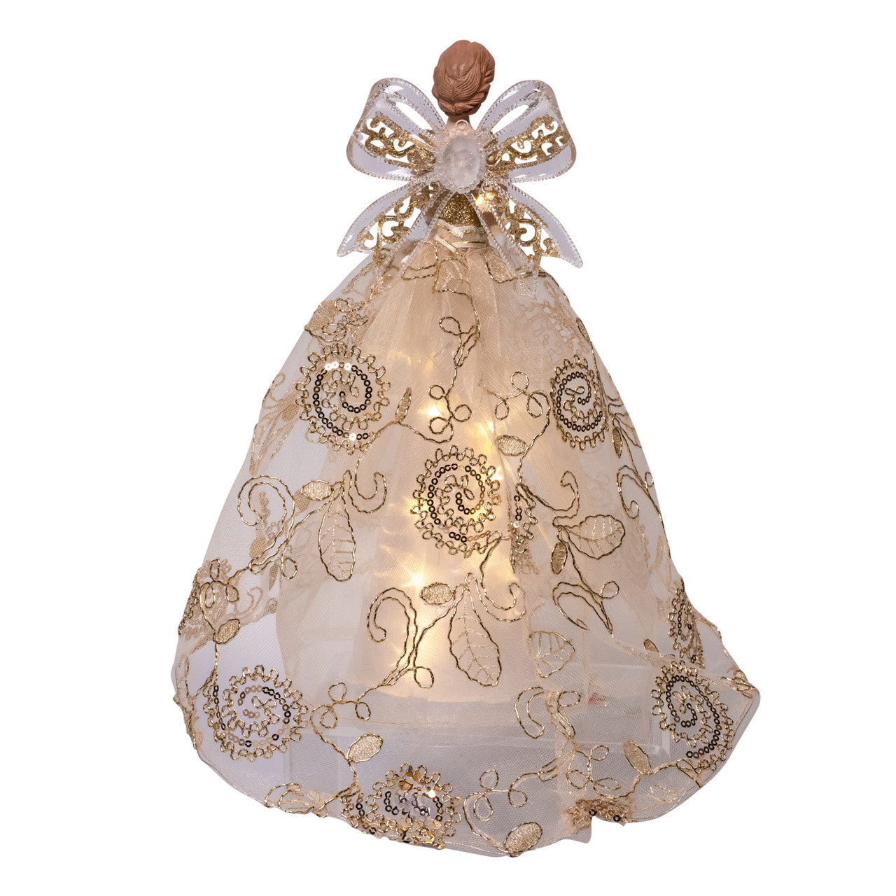 Kurt Adler 12" Prelit Angel With Star Reflect Effect Tree Topper #AD0605;Kurt Adler 12" Prelit Angel With Star Reflect Effect Tree Topper #AD0605;Kurt Adler 12" Prelit Angel With Star Reflect Effect Tree Topper #AD0605;Kurt Adler 12" Prelit Angel With Star Reflect Effect Tree Topper #AD0605;Kurt Adler 12" Prelit Angel With Star Reflect Effect Tree Topper #AD0605