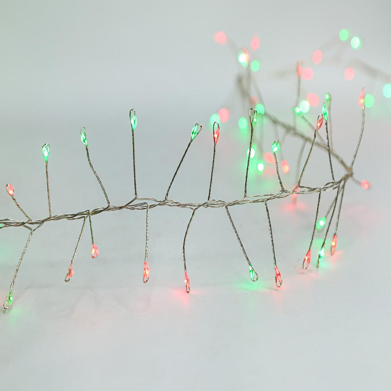 Kurt Adler 7.87' 240L Red & Green Twinkle Micro LED Silver Wire Cluster Garland #AD1096;Kurt Adler 7.87' 240L Red & Green Twinkle Micro LED Silver Wire Cluster Garland #AD1096;Kurt Adler 7.87' 240L Red & Green Twinkle Micro LED Silver Wire Cluster Garland #AD1096;Kurt Adler 7.87' 240L Red & Green Twinkle Micro LED Silver Wire Cluster Garland #AD1096