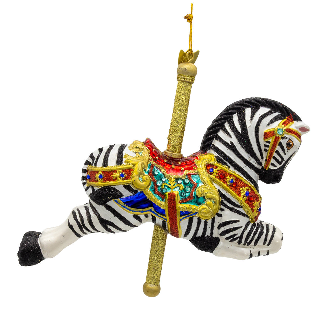 Kurt Adler Bellissimo Glass Zebra Carousel Ornament #BELL0060;Kurt Adler Bellissimo Glass Zebra Carousel Ornament #BELL0060;Kurt Adler Bellissimo Glass Zebra Carousel Ornament #BELL0060;Kurt Adler Bellissimo Glass Zebra Carousel Ornament #BELL0060;Kurt Adler Bellissimo Glass Zebra Carousel Ornament #BELL0060