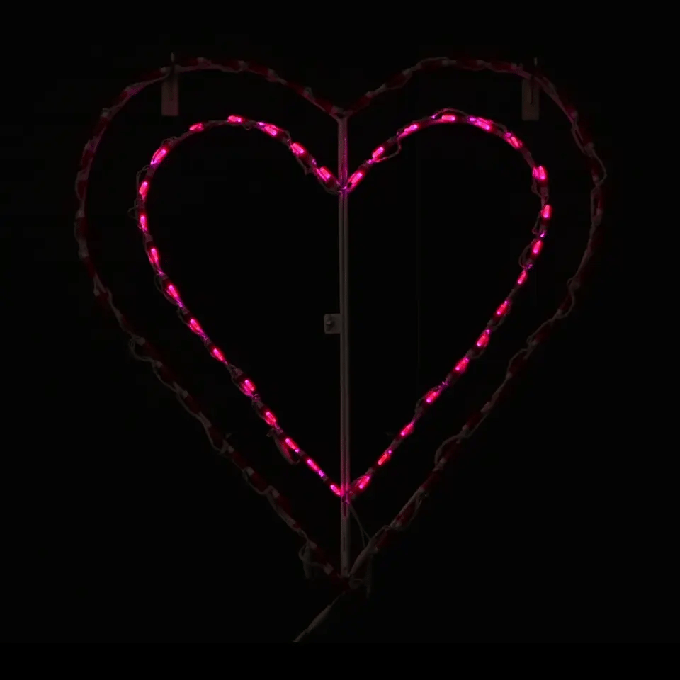 Brite Ideas 31" Animated Beating Heart LED Display BTHR