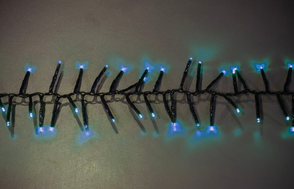 Brite Ideas 25' 760-Light 3mm Cluster String Lights with Remote CL760