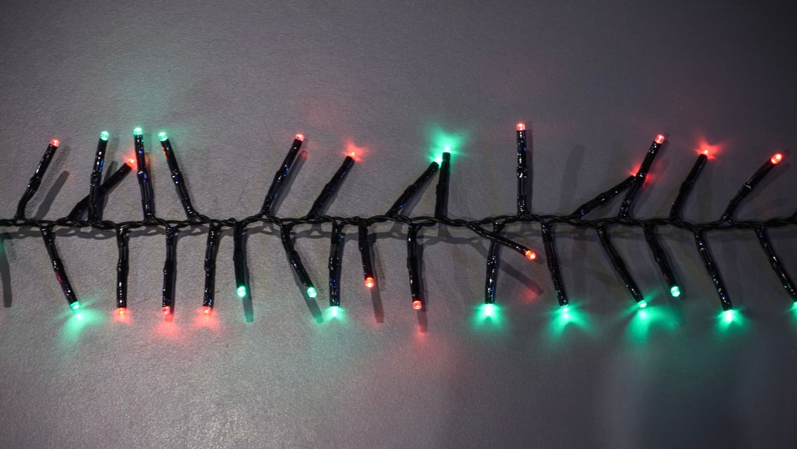 Brite Ideas 25' 760-Light 3mm Cluster String Lights with Remote CL760