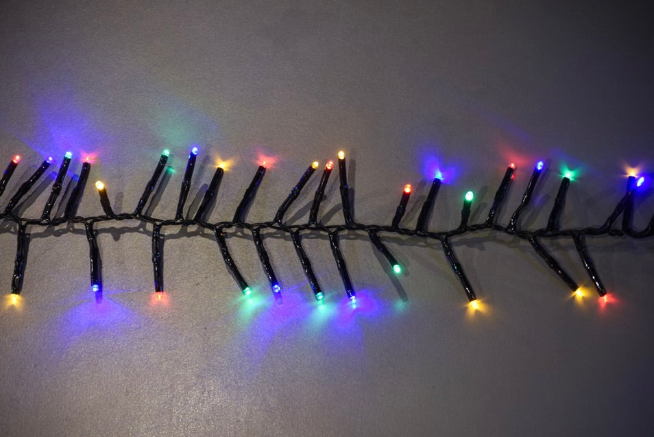 Brite Ideas 25' 760-Light 3mm Cluster String Lights with Remote CL760