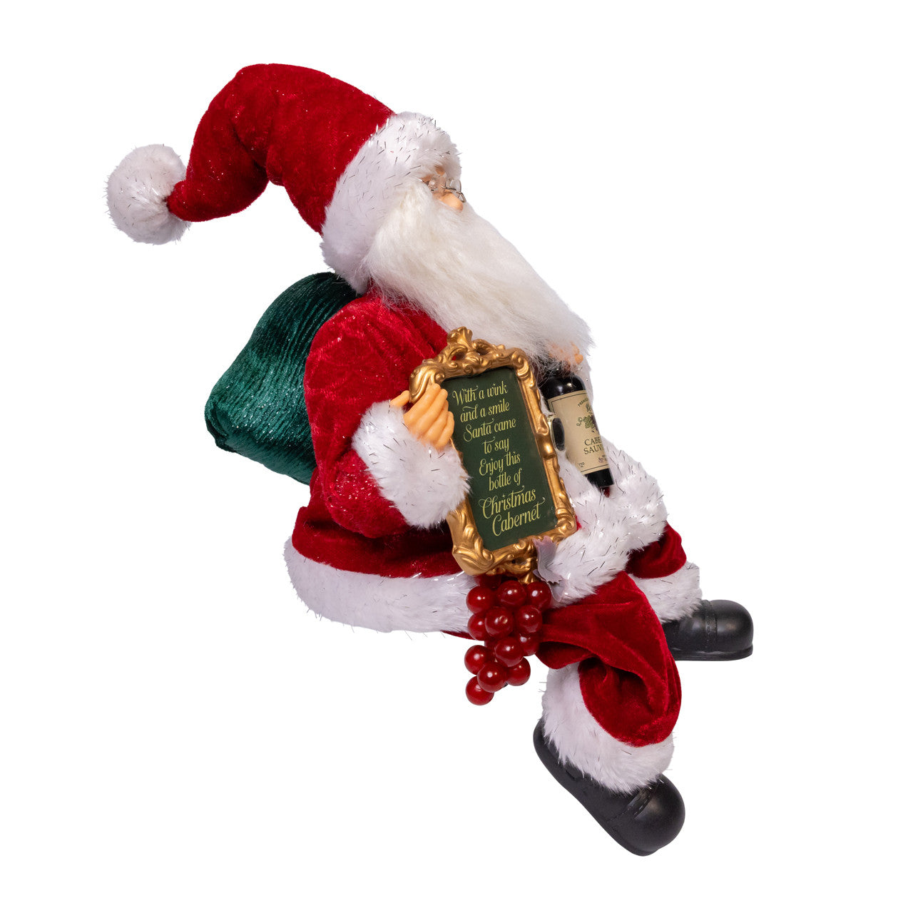 Kurt Adler 15" Fabriché Sitting Santa Holding Wine #D5000;Kurt Adler 15" Fabriché Sitting Santa Holding Wine #D5000;Kurt Adler 15" Fabriché Sitting Santa Holding Wine #D5000;Kurt Adler 15" Fabriché Sitting Santa Holding Wine #D5000;Kurt Adler 15" Fabriché Sitting Santa Holding Wine #D5000;Kurt Adler 15" Fabriché Sitting Santa Holding Wine #D5000