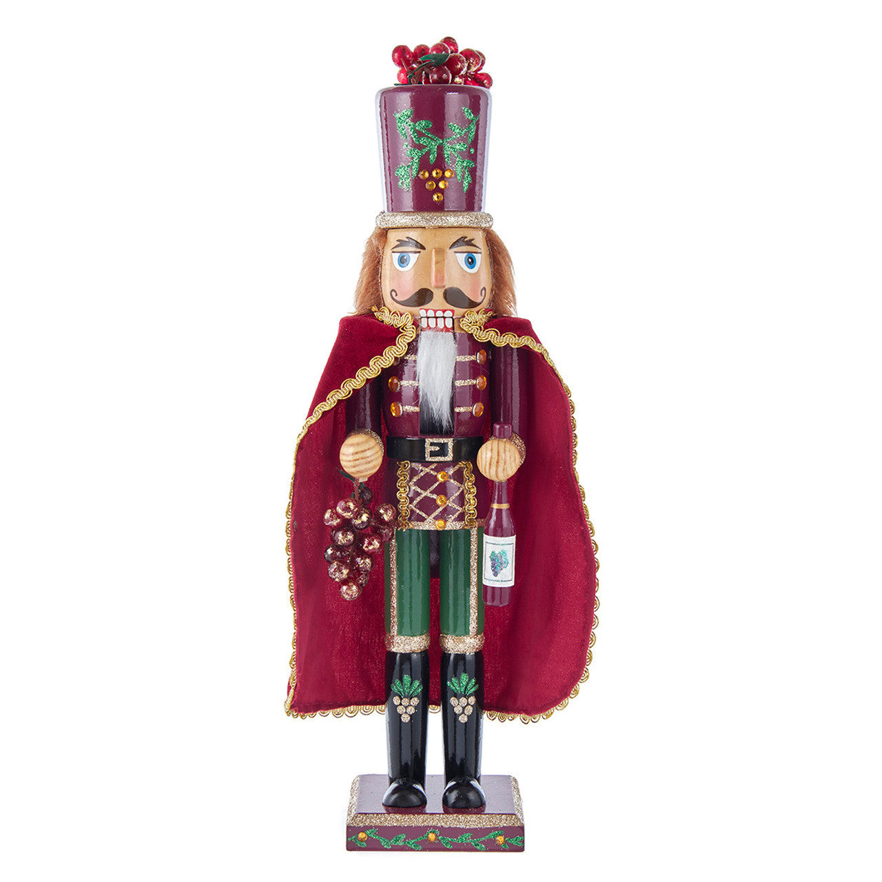 Kurt Adler 15" Burgundy Wine Nutcracker #F2483;Kurt Adler 15" Burgundy Wine Nutcracker #F2483;Kurt Adler 15" Burgundy Wine Nutcracker #F2483;Kurt Adler 15" Burgundy Wine Nutcracker #F2483;Kurt Adler 15" Burgundy Wine Nutcracker #F2483;Kurt Adler 15" Burgundy Wine Nutcracker #F2483