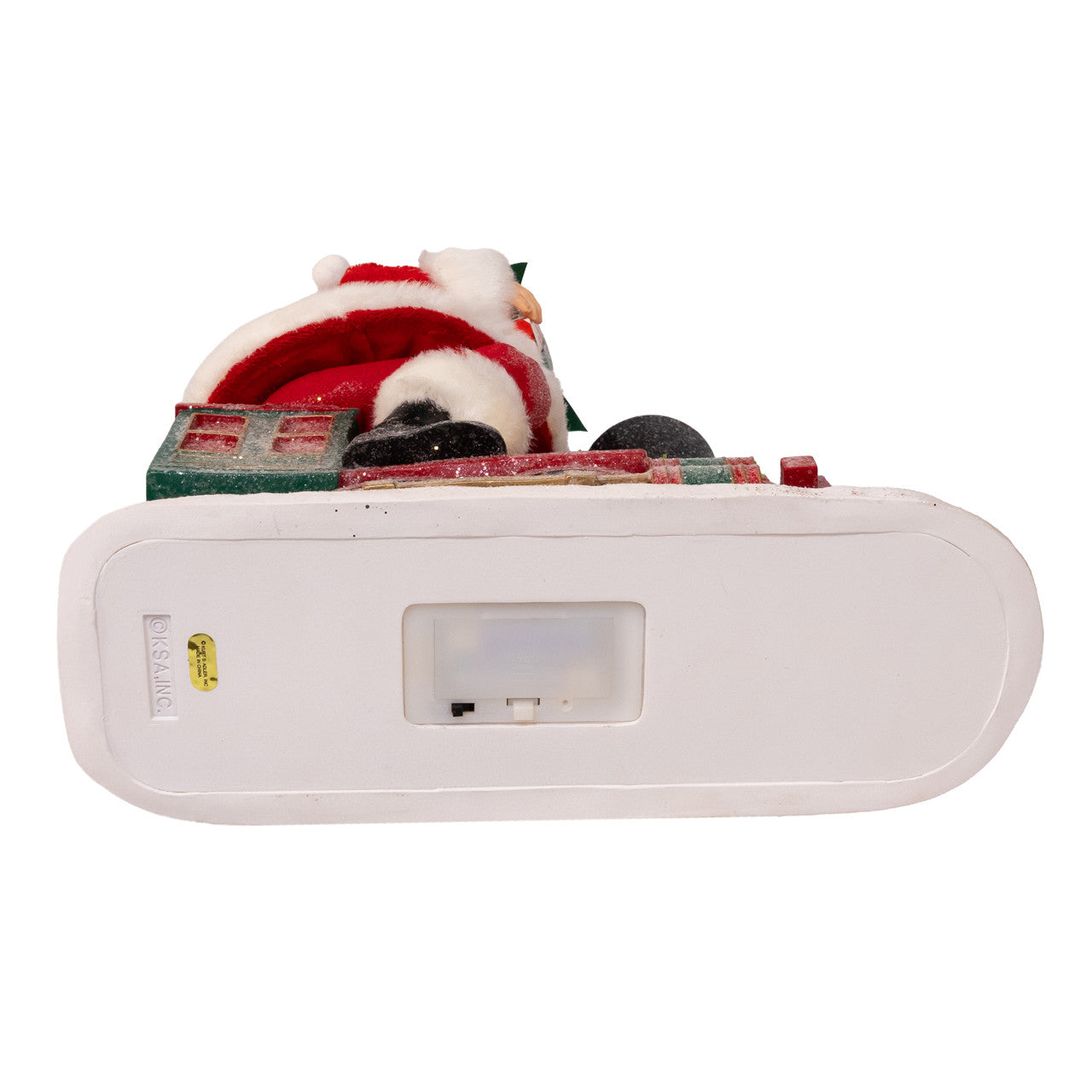 Kurt Adler 10.5" Fabriché Battery Operated Santa On Light-Up Train #FA0242;Kurt Adler 10.5" Fabriché Battery Operated Santa On Light-Up Train #FA0242;Kurt Adler 10.5" Fabriché Battery Operated Santa On Light-Up Train #FA0242;Kurt Adler 10.5" Fabriché Battery Operated Santa On Light-Up Train #FA0242;Kurt Adler 10.5" Fabriché Battery Operated Santa On Light-Up Train #FA0242