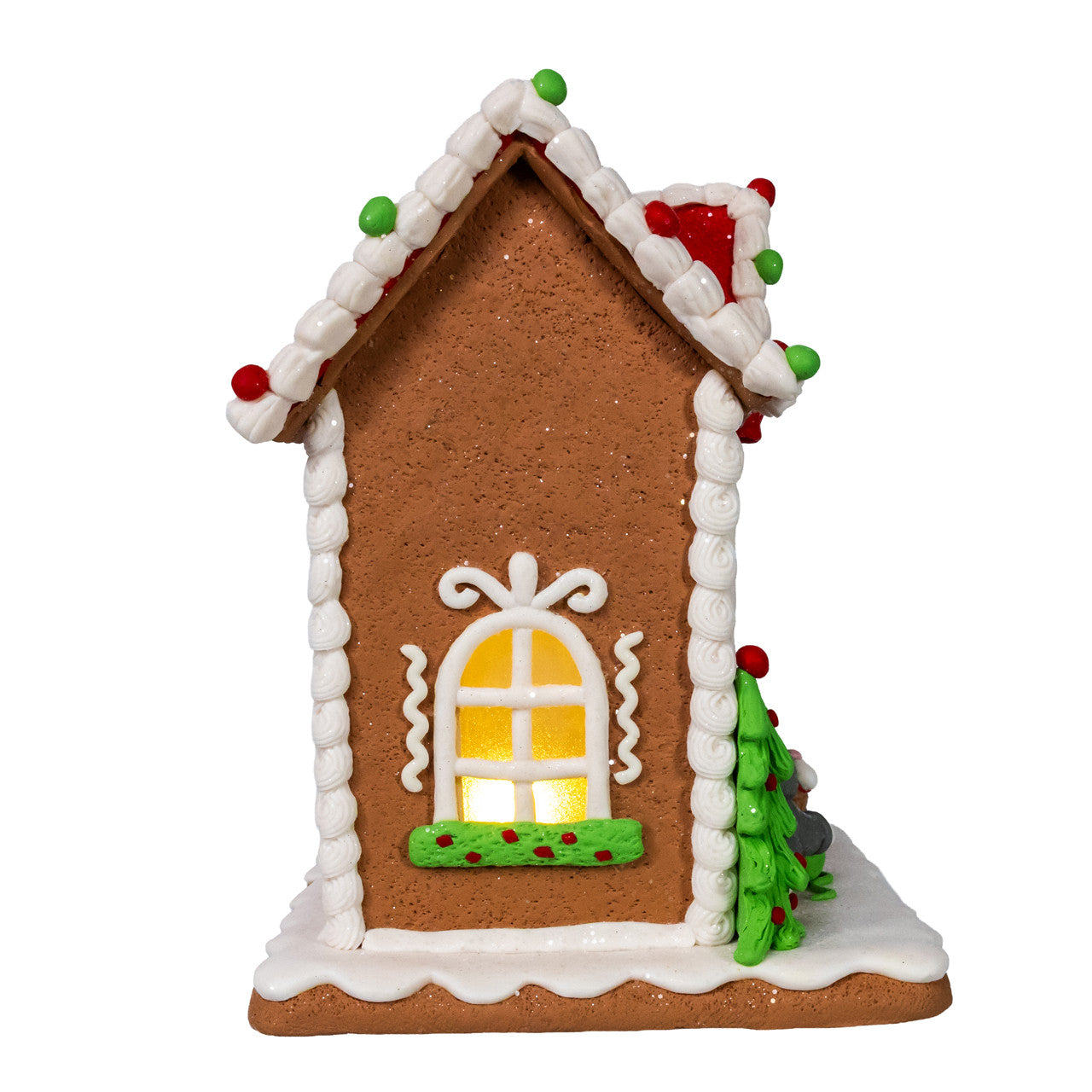 Kurt Adler 8" Battery Operated LED Gingerbread House With Cat #GBJ0063;Kurt Adler 8" Battery Operated LED Gingerbread House With Cat #GBJ0063;Kurt Adler 8" Battery Operated LED Gingerbread House With Cat #GBJ0063;Kurt Adler 8" Battery Operated LED Gingerbread House With Cat #GBJ0063;Kurt Adler 8" Battery Operated LED Gingerbread House With Cat #GBJ0063;Kurt Adler 8" Battery Operated LED Gingerbread House With Cat #GBJ0063