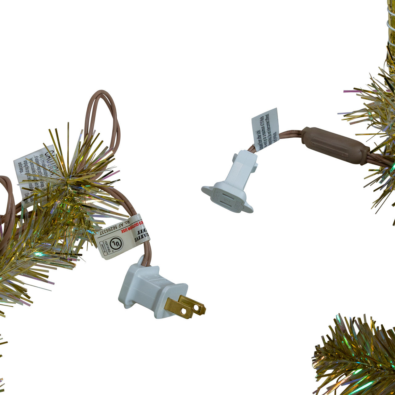 Kurt Adler 9'PreLit LED Dual Color Iridescent Gold Garland #GRL0404;Kurt Adler 9'PreLit LED Dual Color Iridescent Gold Garland #GRL0404;Kurt Adler 9'PreLit LED Dual Color Iridescent Gold Garland #GRL0404