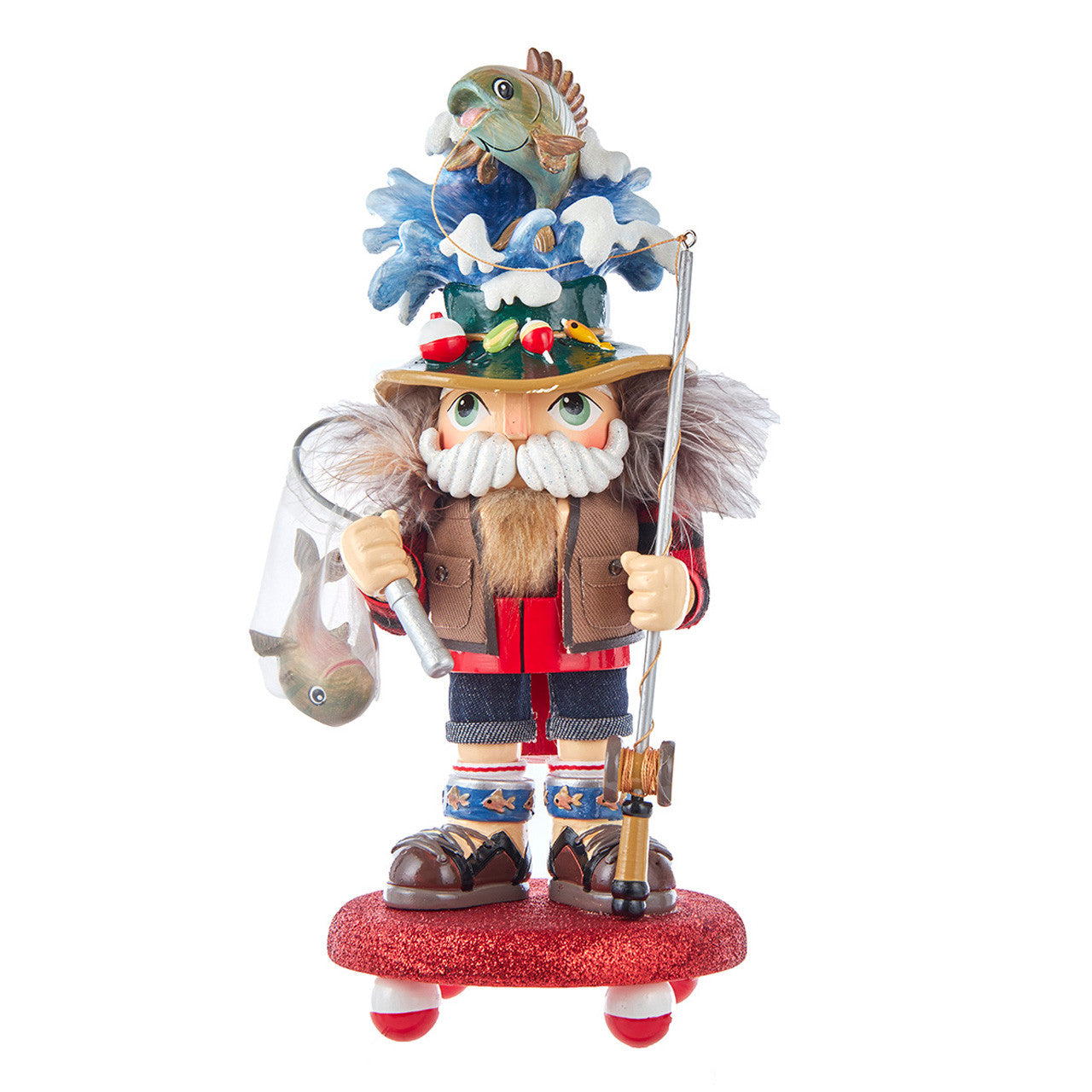 Kurt Adler 12" Hollywood Nutcrackers Fisherman Nutcracker #HA0810;Kurt Adler 12" Hollywood Nutcrackers Fisherman Nutcracker #HA0810;Kurt Adler 12" Hollywood Nutcrackers Fisherman Nutcracker #HA0810;Kurt Adler 12" Hollywood Nutcrackers Fisherman Nutcracker #HA0810;Kurt Adler 12" Hollywood Nutcrackers Fisherman Nutcracker #HA0810;Kurt Adler 12" Hollywood Nutcrackers Fisherman Nutcracker #HA0810
