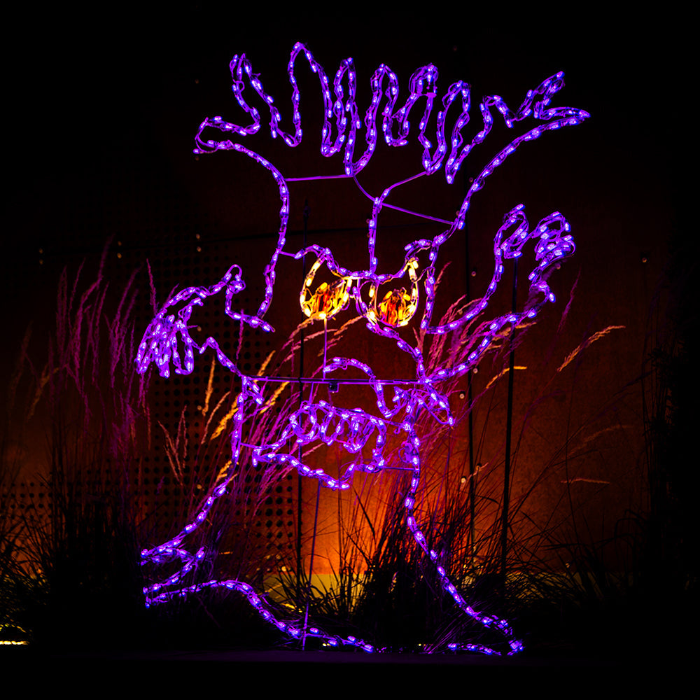 Brite Ideas 85" Halloween Tree LED Display HT120