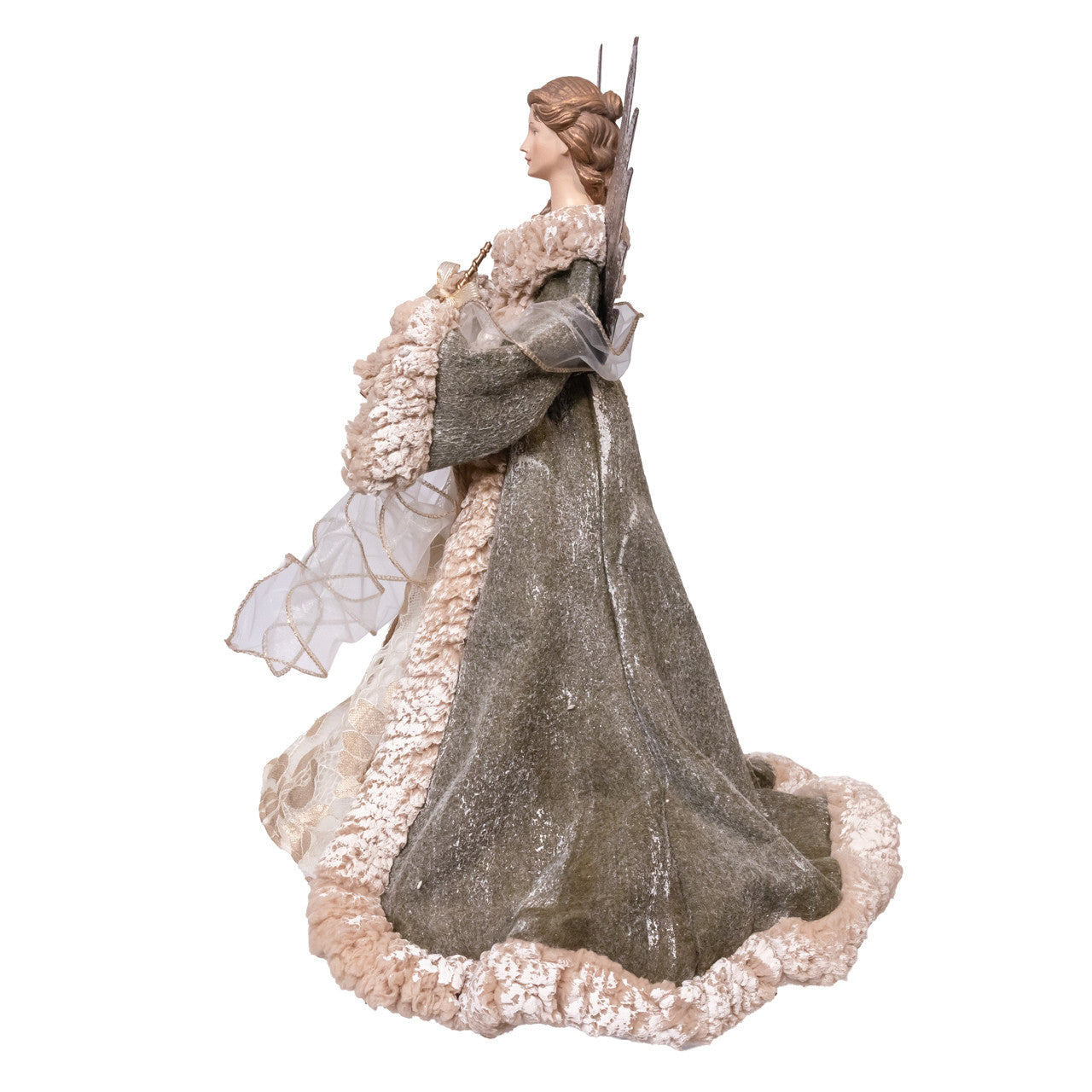 Kurt Adler 16" Ivory & Green Angel Tree Topper #J6143;Kurt Adler 16" Ivory & Green Angel Tree Topper #J6143;Kurt Adler 16" Ivory & Green Angel Tree Topper #J6143;Kurt Adler 16" Ivory & Green Angel Tree Topper #J6143;Kurt Adler 16" Ivory & Green Angel Tree Topper #J6143;Kurt Adler 16" Ivory & Green Angel Tree Topper #J6143