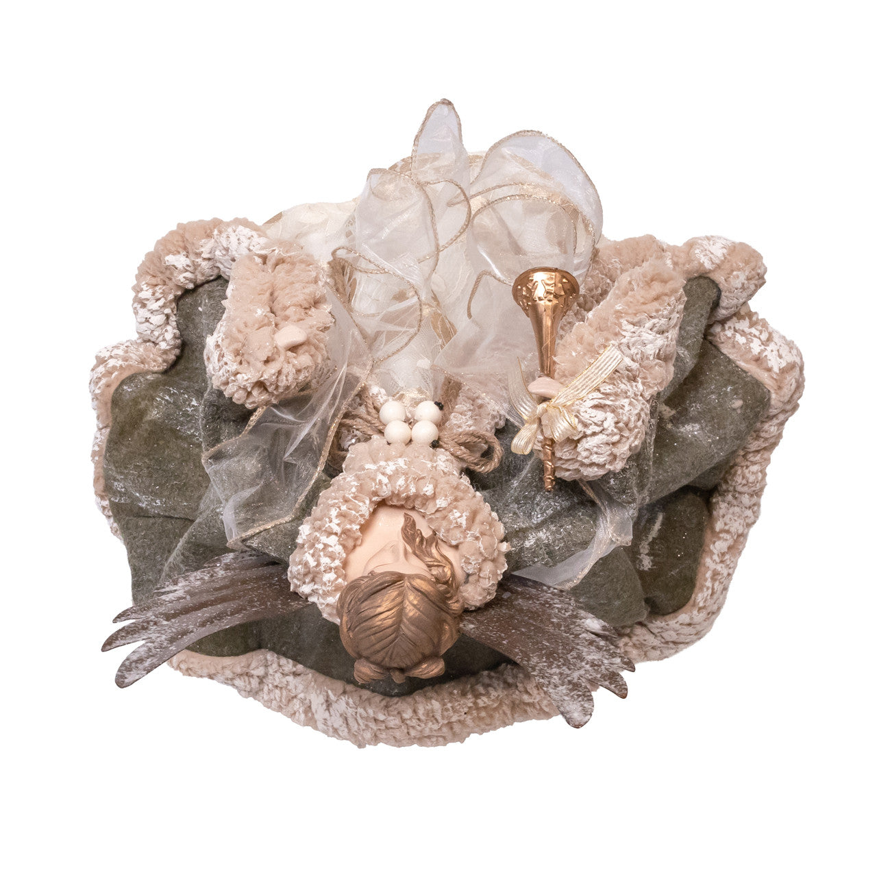 Kurt Adler 16" Ivory & Green Angel Tree Topper #J6143;Kurt Adler 16" Ivory & Green Angel Tree Topper #J6143;Kurt Adler 16" Ivory & Green Angel Tree Topper #J6143;Kurt Adler 16" Ivory & Green Angel Tree Topper #J6143;Kurt Adler 16" Ivory & Green Angel Tree Topper #J6143;Kurt Adler 16" Ivory & Green Angel Tree Topper #J6143