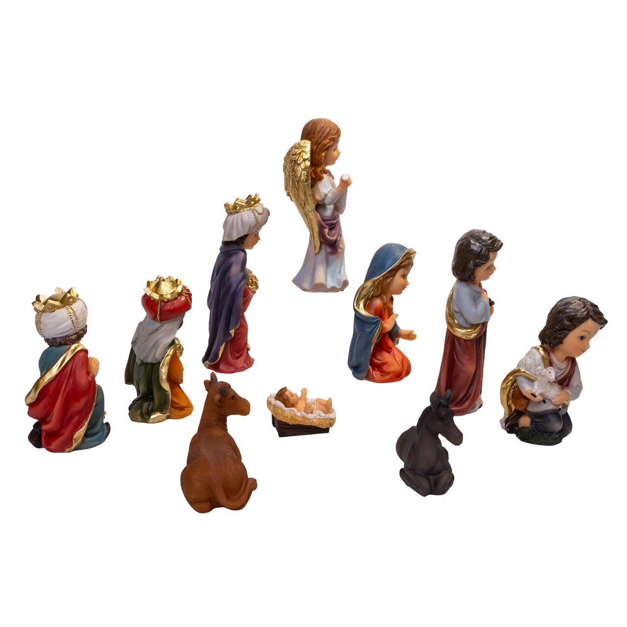 Kurt Adler Nativity Set With Gold Detailing, 11-Pieces #J7880;Kurt Adler Nativity Set With Gold Detailing, 11-Pieces #J7880;Kurt Adler Nativity Set With Gold Detailing, 11-Pieces #J7880;Kurt Adler Nativity Set With Gold Detailing, 11-Pieces #J7880