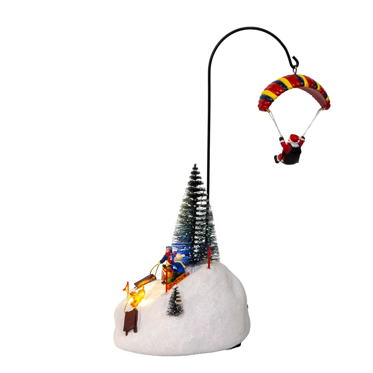 Kurt Adler 13.2" Musical LED Parachute Santa & Skiing Scene Table Piece #JEL1337;Kurt Adler 13.2" Musical LED Parachute Santa & Skiing Scene Table Piece #JEL1337;Kurt Adler 13.2" Musical LED Parachute Santa & Skiing Scene Table Piece #JEL1337;Kurt Adler 13.2" Musical LED Parachute Santa & Skiing Scene Table Piece #JEL1337;Kurt Adler 13.2" Musical LED Parachute Santa & Skiing Scene Table Piece #JEL1337;Kurt Adler 13.2" Musical LED Parachute Santa & Skiing Scene Table Piece #JEL1337