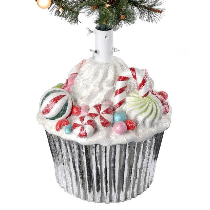 21" Concrete Outdoor Candy Cupcake Tree Stand # MTX61009_MULT