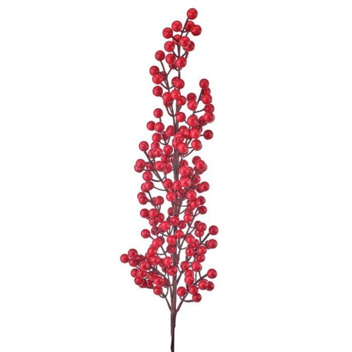 39" Red Tall Berry Stem # MTX66855_RED