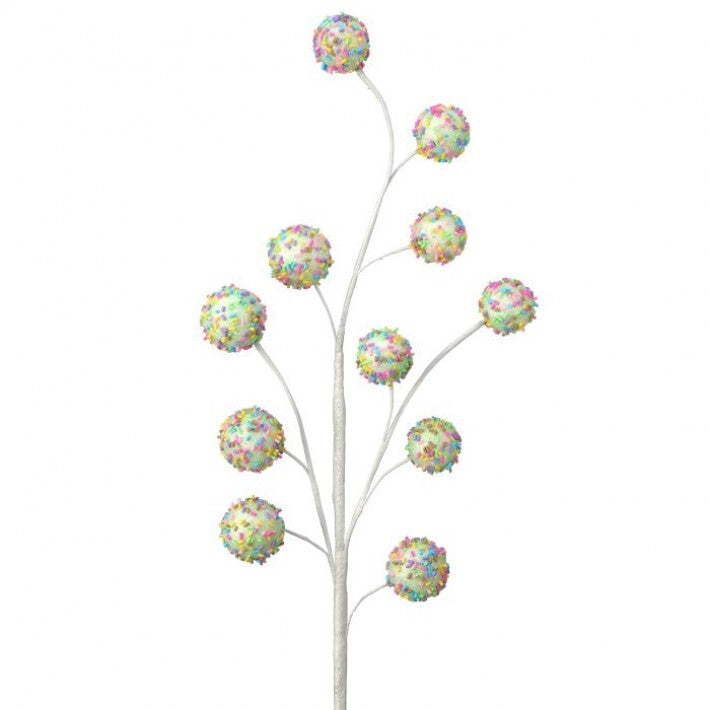 27" Sprinkles Candy Ball Spray Pick # MTX68963_GRMU