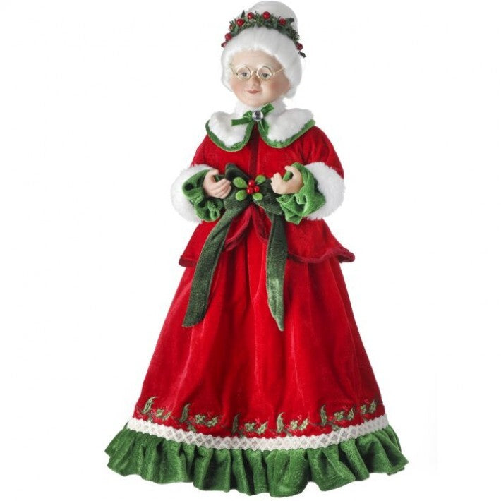 18" "Merry Kissmas" Mrs Claus # MTX69616_RDGW