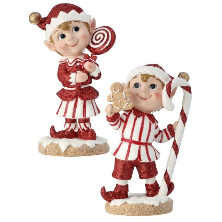 8" Candy Pixie Elf, 2 Assorted # MTX70778_RDWH
