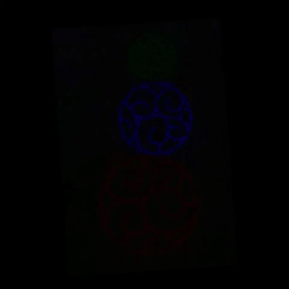Brite Ideas 82" Three Ornament Stack Animated LED Display ORST
