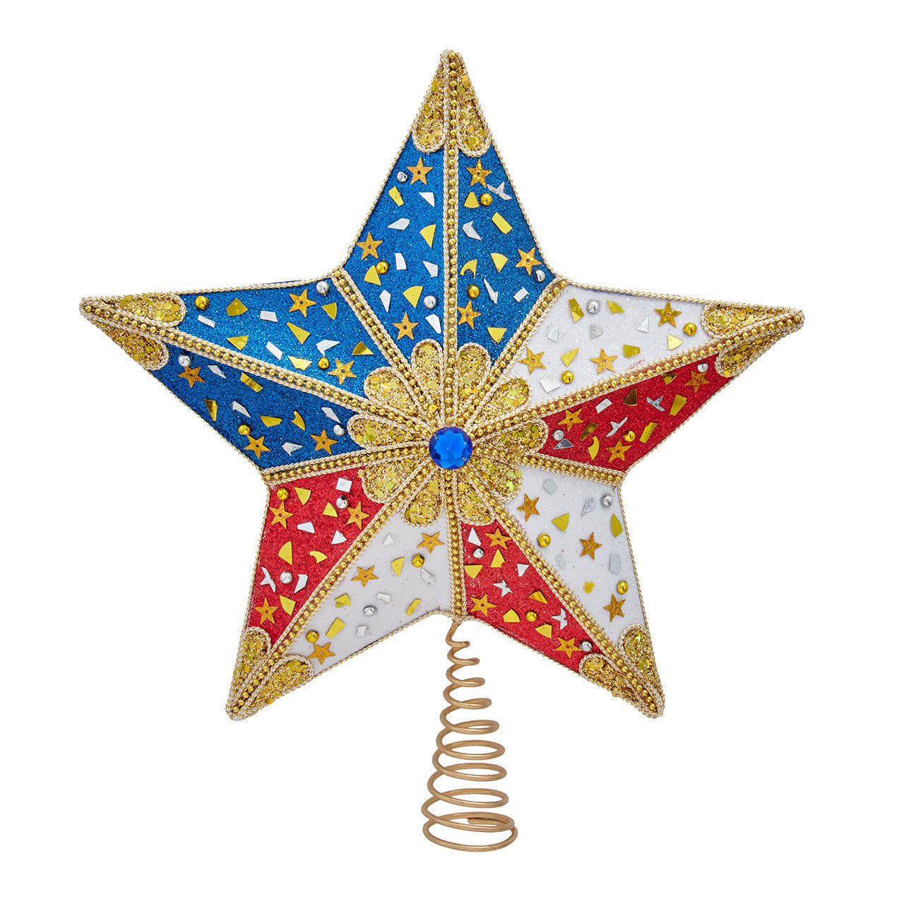 Kurt Adler 13.5" Red, White & Blue With Gold Accents 5-Point Star Tree Topper #S4497;Kurt Adler 13.5" Red, White & Blue With Gold Accents 5-Point Star Tree Topper #S4497;Kurt Adler 13.5" Red, White & Blue With Gold Accents 5-Point Star Tree Topper #S4497;Kurt Adler 13.5" Red, White & Blue With Gold Accents 5-Point Star Tree Topper #S4497;Kurt Adler 13.5" Red, White & Blue With Gold Accents 5-Point Star Tree Topper #S4497;Kurt Adler 13.5" Red, White & Blue With Gold Accents 5-Point Star Tree Topper #S4497