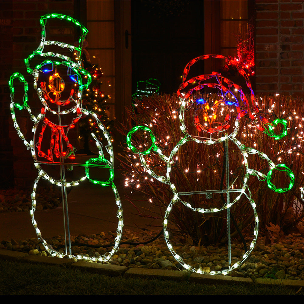 Brite Ideas 42" Baby Snowman LED Display SMB50