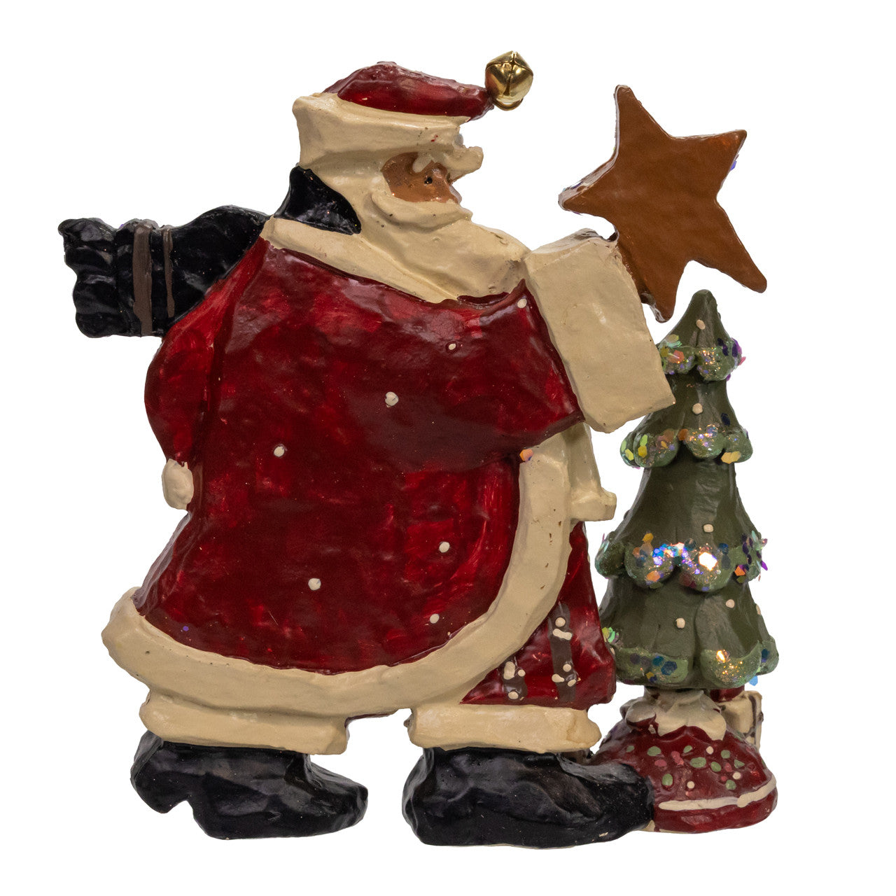 Kurt Adler 6.75" Snow Town Santa With Tree Table Piece #STN0016;Kurt Adler 6.75" Snow Town Santa With Tree Table Piece #STN0016;Kurt Adler 6.75" Snow Town Santa With Tree Table Piece #STN0016;Kurt Adler 6.75" Snow Town Santa With Tree Table Piece #STN0016;Kurt Adler 6.75" Snow Town Santa With Tree Table Piece #STN0016;Kurt Adler 6.75" Snow Town Santa With Tree Table Piece #STN0016