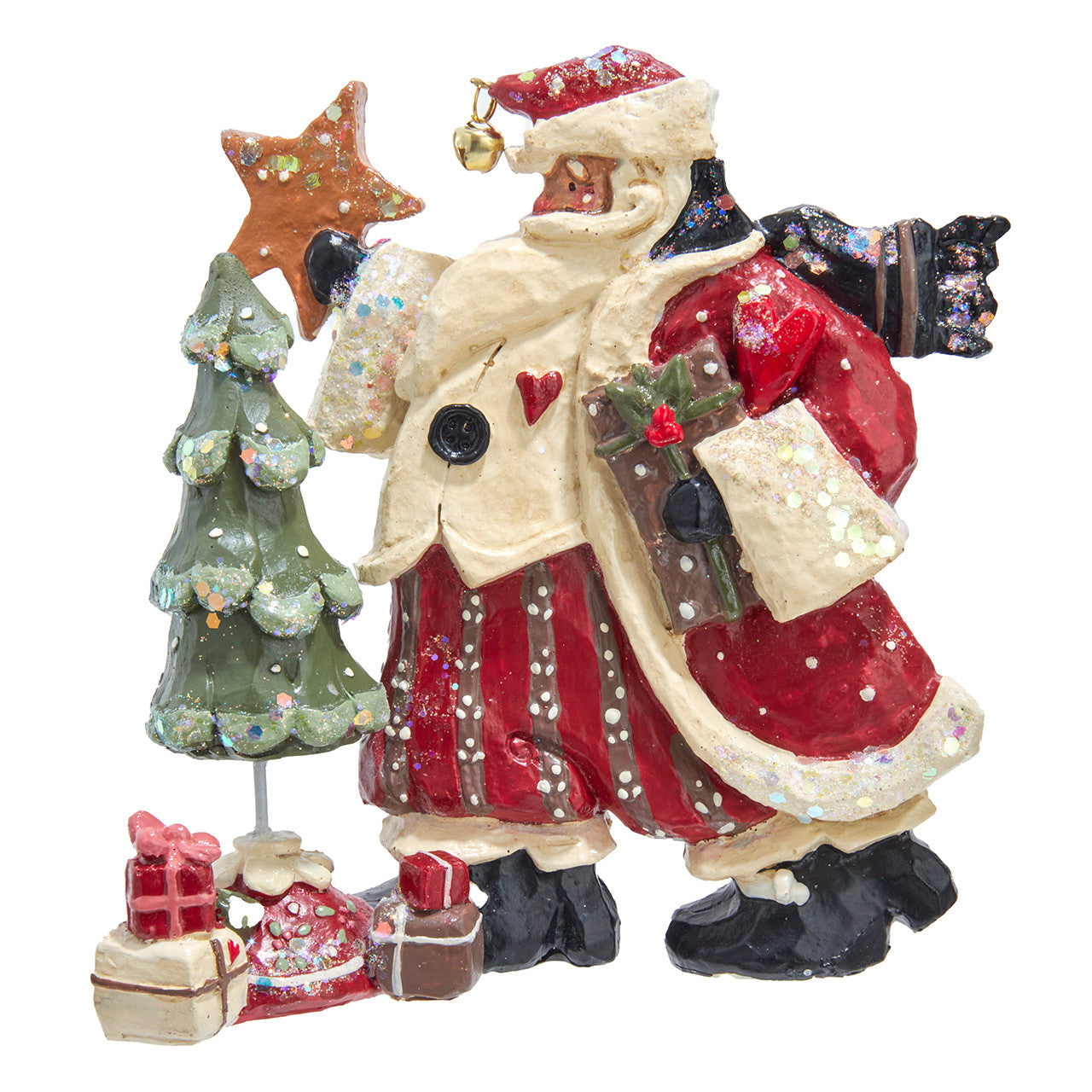 Kurt Adler 6.75" Snow Town Santa With Tree Table Piece #STN0016;Kurt Adler 6.75" Snow Town Santa With Tree Table Piece #STN0016;Kurt Adler 6.75" Snow Town Santa With Tree Table Piece #STN0016;Kurt Adler 6.75" Snow Town Santa With Tree Table Piece #STN0016;Kurt Adler 6.75" Snow Town Santa With Tree Table Piece #STN0016;Kurt Adler 6.75" Snow Town Santa With Tree Table Piece #STN0016