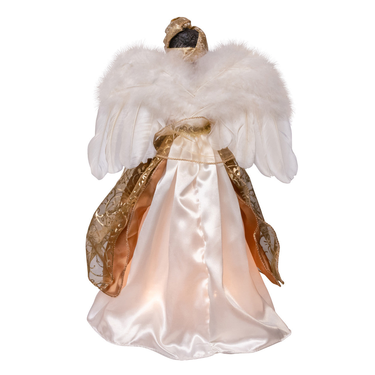 Kurt Adler 16" 10L Ivory & Gold African American Angel Tree Topper #UL2256;Kurt Adler 16" 10L Ivory & Gold African American Angel Tree Topper #UL2256;Kurt Adler 16" 10L Ivory & Gold African American Angel Tree Topper #UL2256;Kurt Adler 16" 10L Ivory & Gold African American Angel Tree Topper #UL2256;Kurt Adler 16" 10L Ivory & Gold African American Angel Tree Topper #UL2256;Kurt Adler 16" 10L Ivory & Gold African American Angel Tree Topper #UL2256