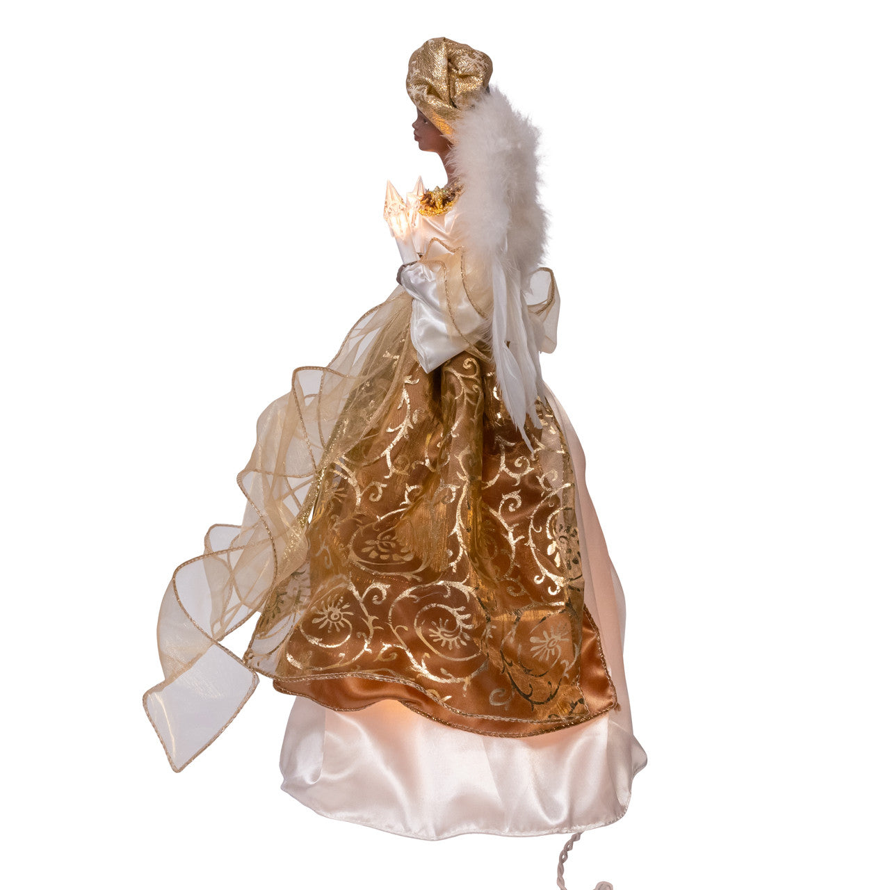 Kurt Adler 16" 10L Ivory & Gold African American Angel Tree Topper #UL2256;Kurt Adler 16" 10L Ivory & Gold African American Angel Tree Topper #UL2256;Kurt Adler 16" 10L Ivory & Gold African American Angel Tree Topper #UL2256;Kurt Adler 16" 10L Ivory & Gold African American Angel Tree Topper #UL2256;Kurt Adler 16" 10L Ivory & Gold African American Angel Tree Topper #UL2256;Kurt Adler 16" 10L Ivory & Gold African American Angel Tree Topper #UL2256