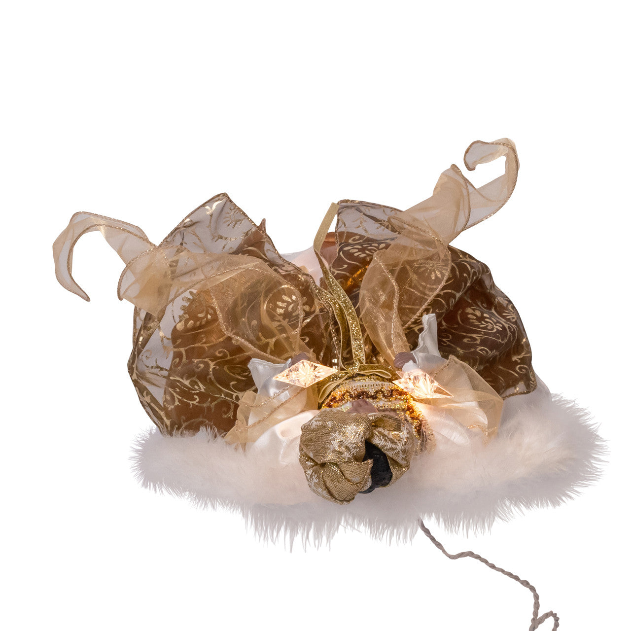Kurt Adler 16" 10L Ivory & Gold African American Angel Tree Topper #UL2256;Kurt Adler 16" 10L Ivory & Gold African American Angel Tree Topper #UL2256;Kurt Adler 16" 10L Ivory & Gold African American Angel Tree Topper #UL2256;Kurt Adler 16" 10L Ivory & Gold African American Angel Tree Topper #UL2256;Kurt Adler 16" 10L Ivory & Gold African American Angel Tree Topper #UL2256;Kurt Adler 16" 10L Ivory & Gold African American Angel Tree Topper #UL2256