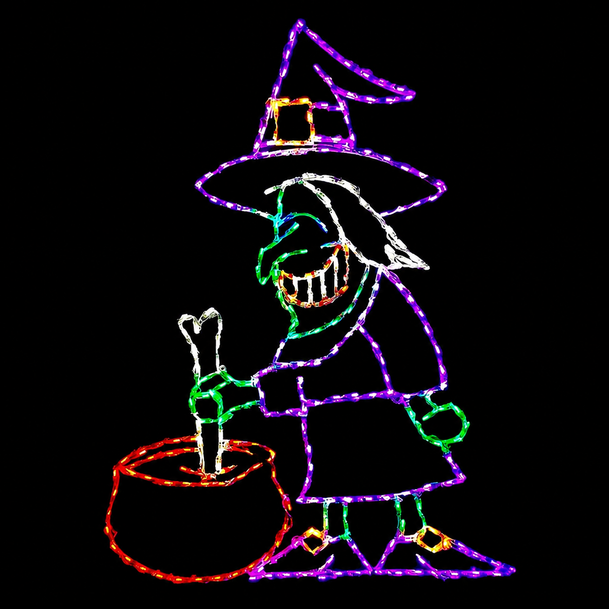 Brite Ideas 62" Brewing Witch LED Display WTBRW